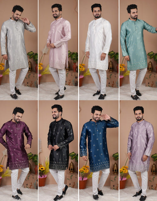 Load image into Gallery viewer, Festive Traditional Stylish Men’s Kurta Pajama Set mahezon
