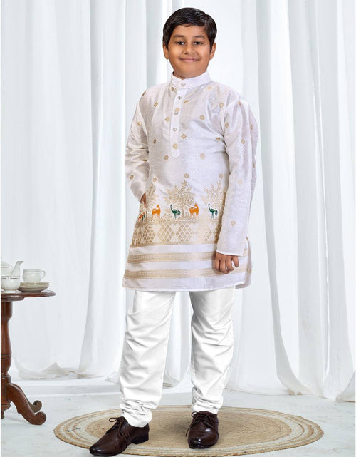 Load image into Gallery viewer, Festive Indian Traditional Father and Son Same Matching Kurta Pajama Set mahezon
