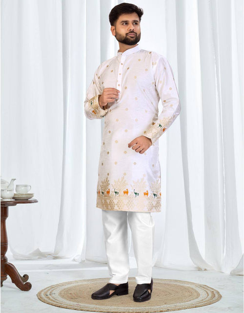 Load image into Gallery viewer, Festive Indian Traditional Father and Son Same Matching Kurta Pajama Set mahezon
