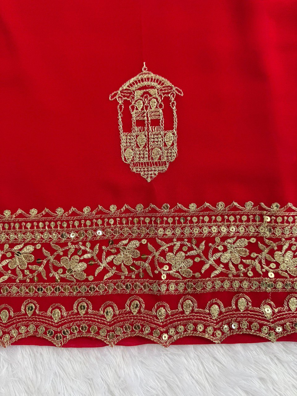 Festive Designer Women’s Top  Sharara with Dupatta mahezon
