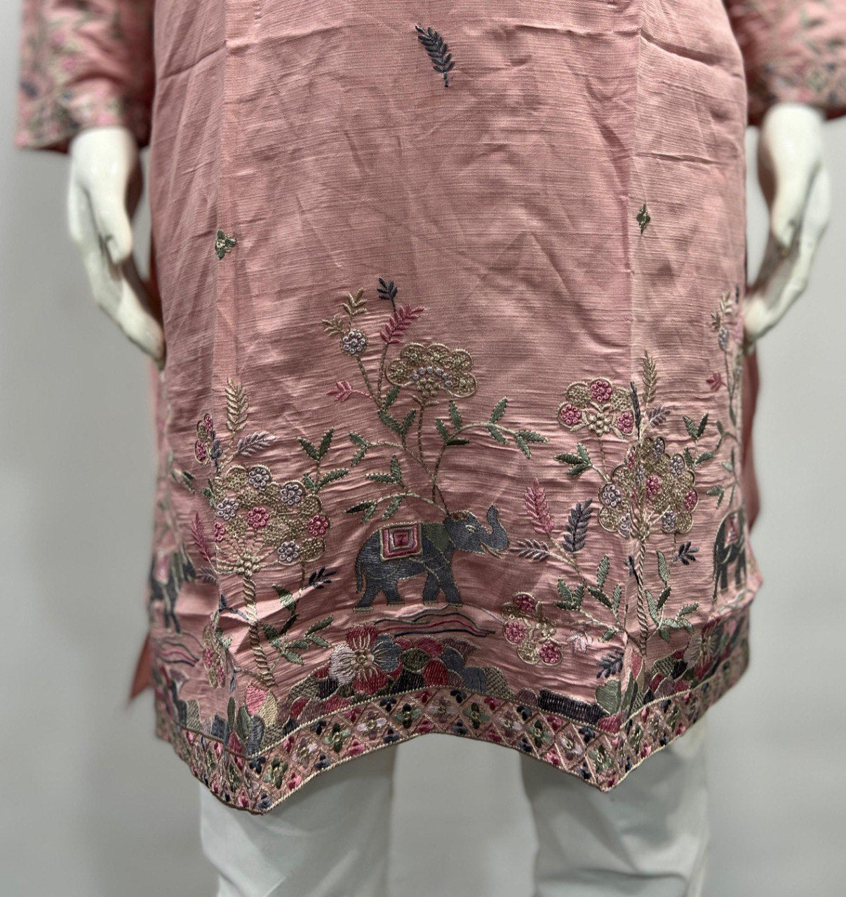Festive Men’s Cotton Traditional Kurta Pyjama Set mahezon