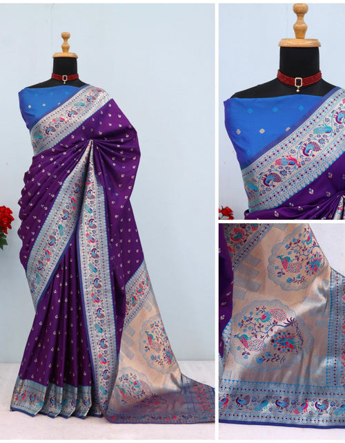 Load image into Gallery viewer, Festive Women’s Paithani Saree mahezon

