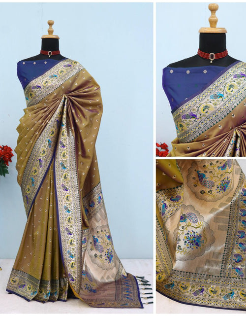 Load image into Gallery viewer, Festive Women’s Paithani Saree mahezon
