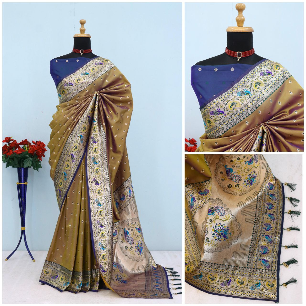 Festive Women’s Paithani Saree mahezon