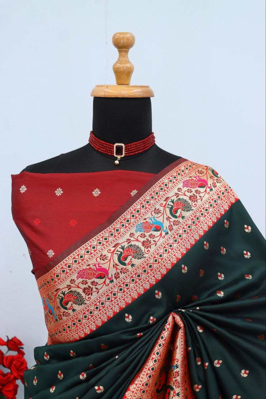 Festive Women’s Paithani Saree mahezon