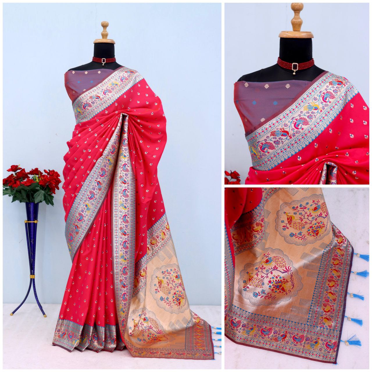 Festive Women’s Paithani Saree mahezon