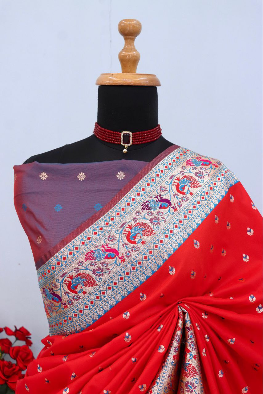 Festive Women’s Paithani Saree mahezon