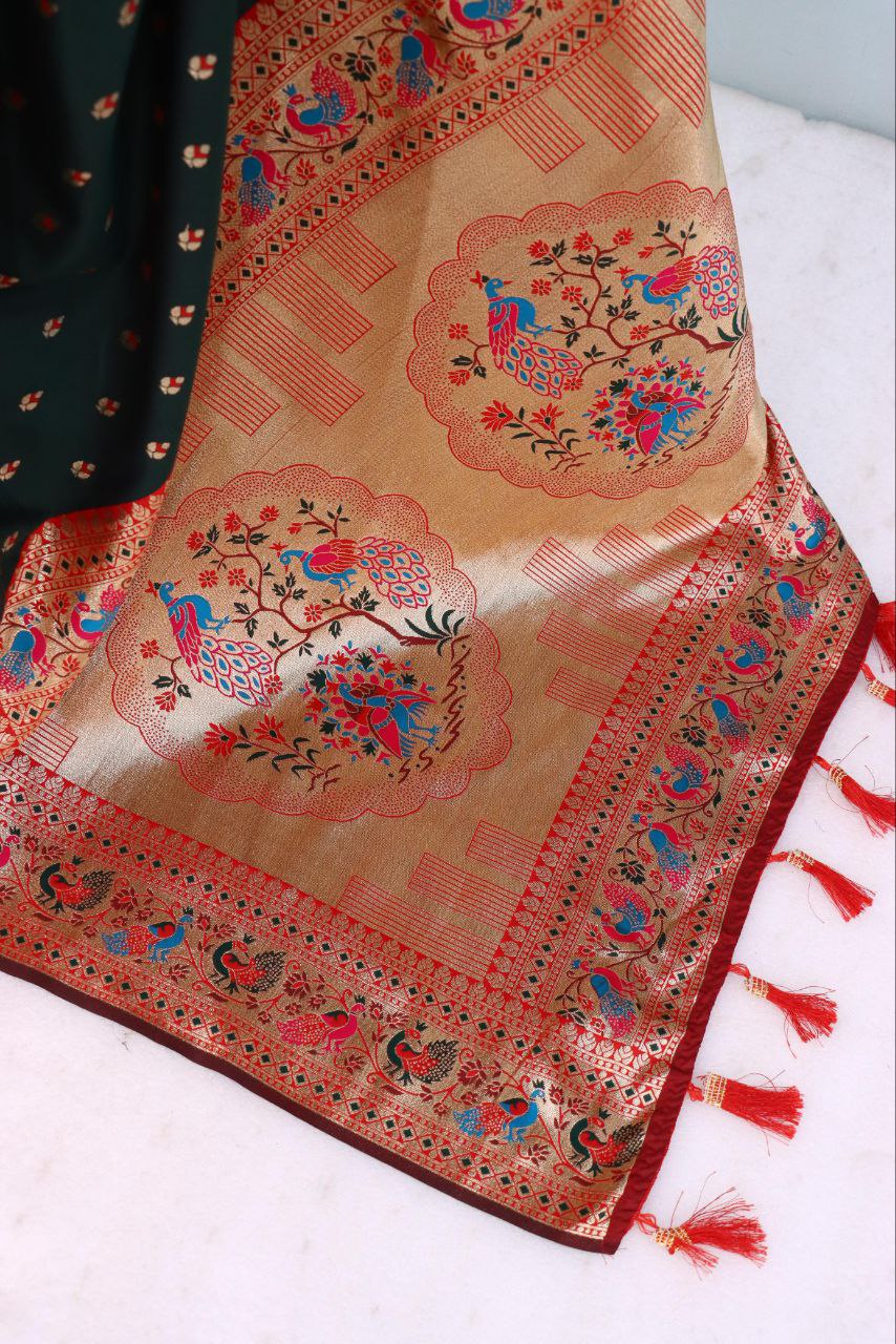 Festive Women’s Paithani Saree mahezon
