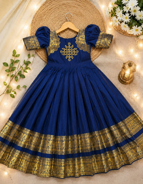 Load image into Gallery viewer, Festive Mother and Daughter Twinning Ethnic Gown Dress
