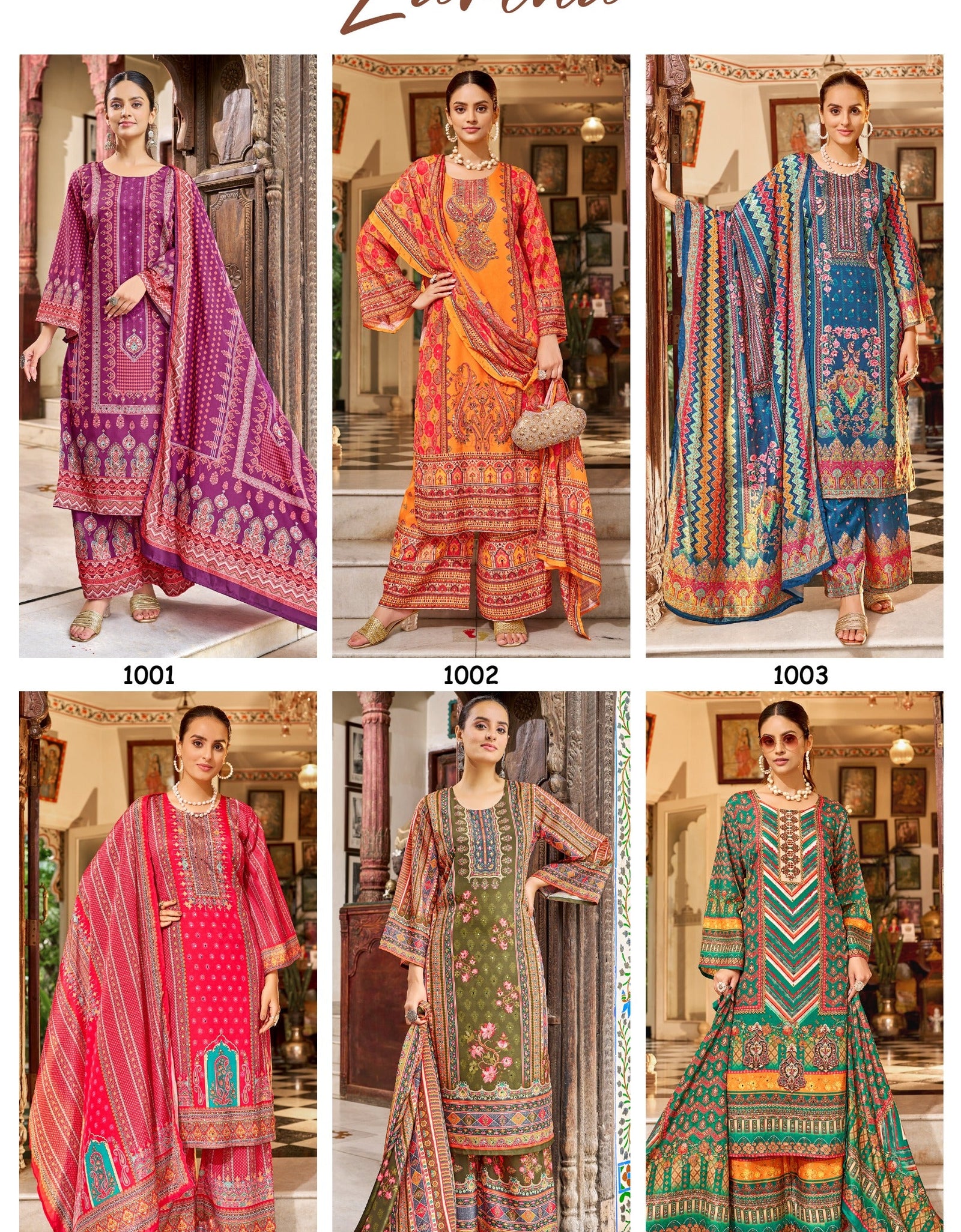 Readymade Festive Women’s Top Palazzo Suit Banwery