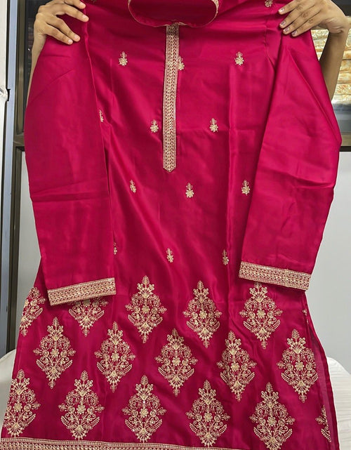Load image into Gallery viewer, Men's Festive Diwali Embroidered Silk Kurta Pyjama Set – Elegant Diwali &amp; Wedding Wear
