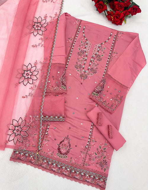 Load image into Gallery viewer, Festive Designer Women Kurta Pant Dupatta Set mahezon
