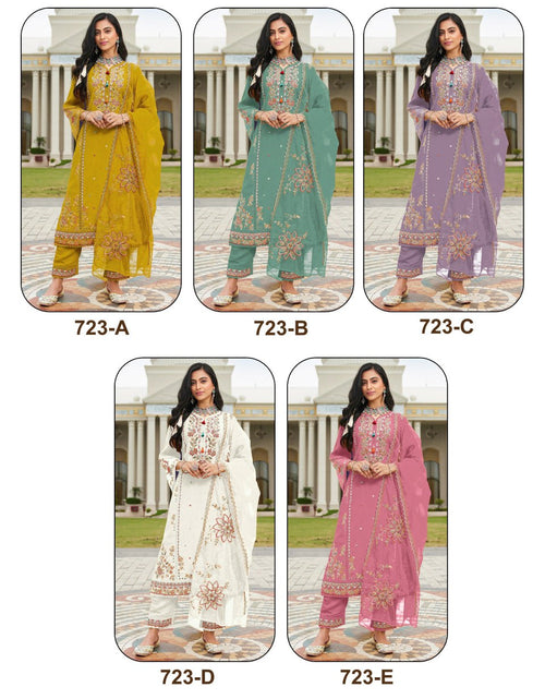 Load image into Gallery viewer, Festive Designer Women Kurta Pant Dupatta Set mahezon

