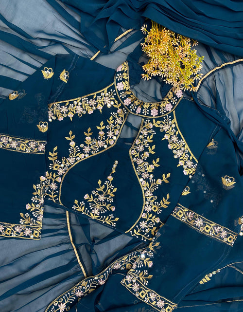 Load image into Gallery viewer, Party Wear Ready to wear Lehenga Saree mahezon
