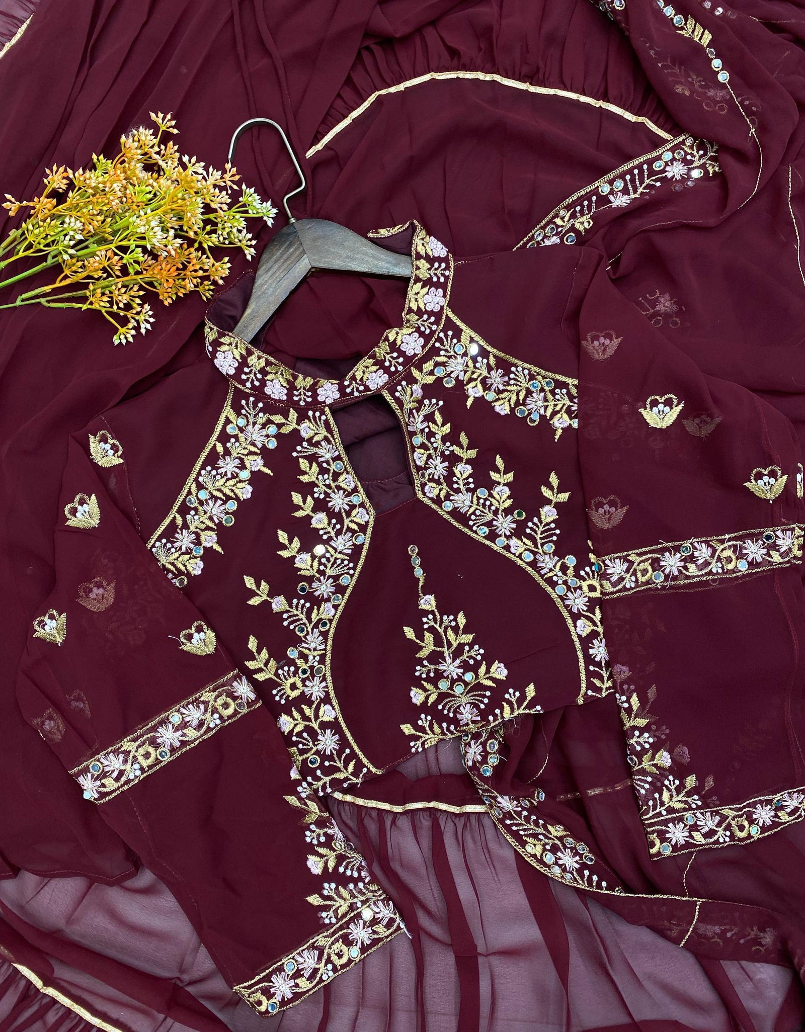 Party Wear Ready to wear Lehenga Saree mahezon