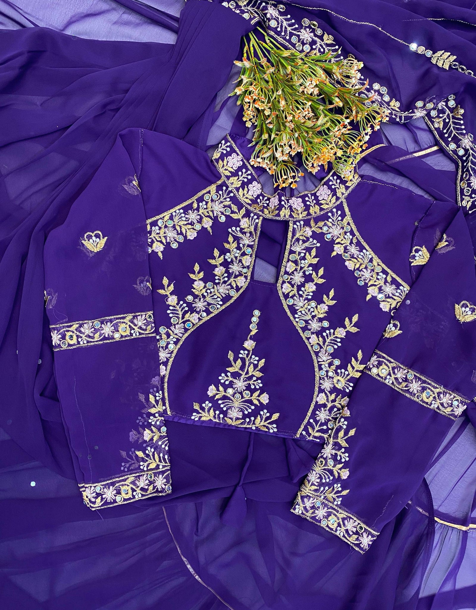 Party Wear Ready to wear Lehenga Saree mahezon