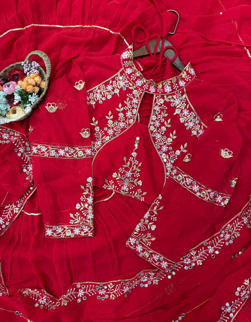 Load image into Gallery viewer, Party Wear Ready to wear Lehenga Saree mahezon
