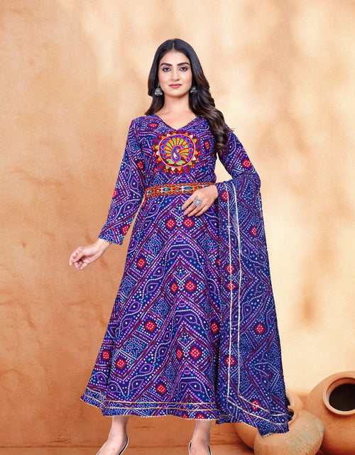 Load image into Gallery viewer, Indian Navratri Garba Women Kurta Dupatta mahezon

