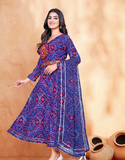 Load image into Gallery viewer, Indian Navratri Garba Women Kurta Dupatta mahezon
