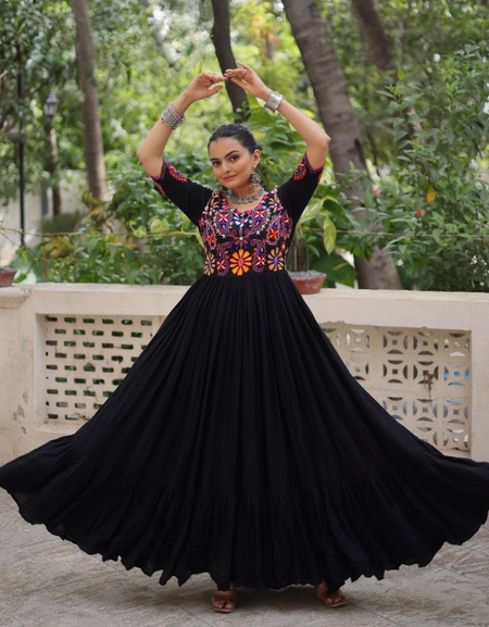 Indian Navratri Traditional Indian Women Gown mahezon