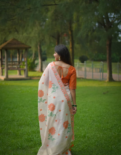 Load image into Gallery viewer, Tricolor Women Saree for Republic and Independence Day mahezon
