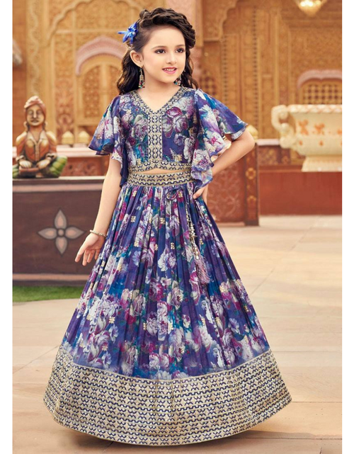 Pretty Designs of Lehengas for Kids That Are Adorable to the T
