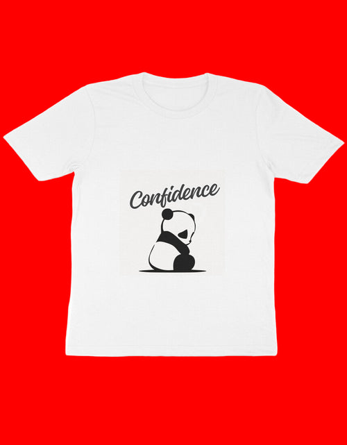 Load image into Gallery viewer, Kids Boy Panda White T-shirt Printrove
