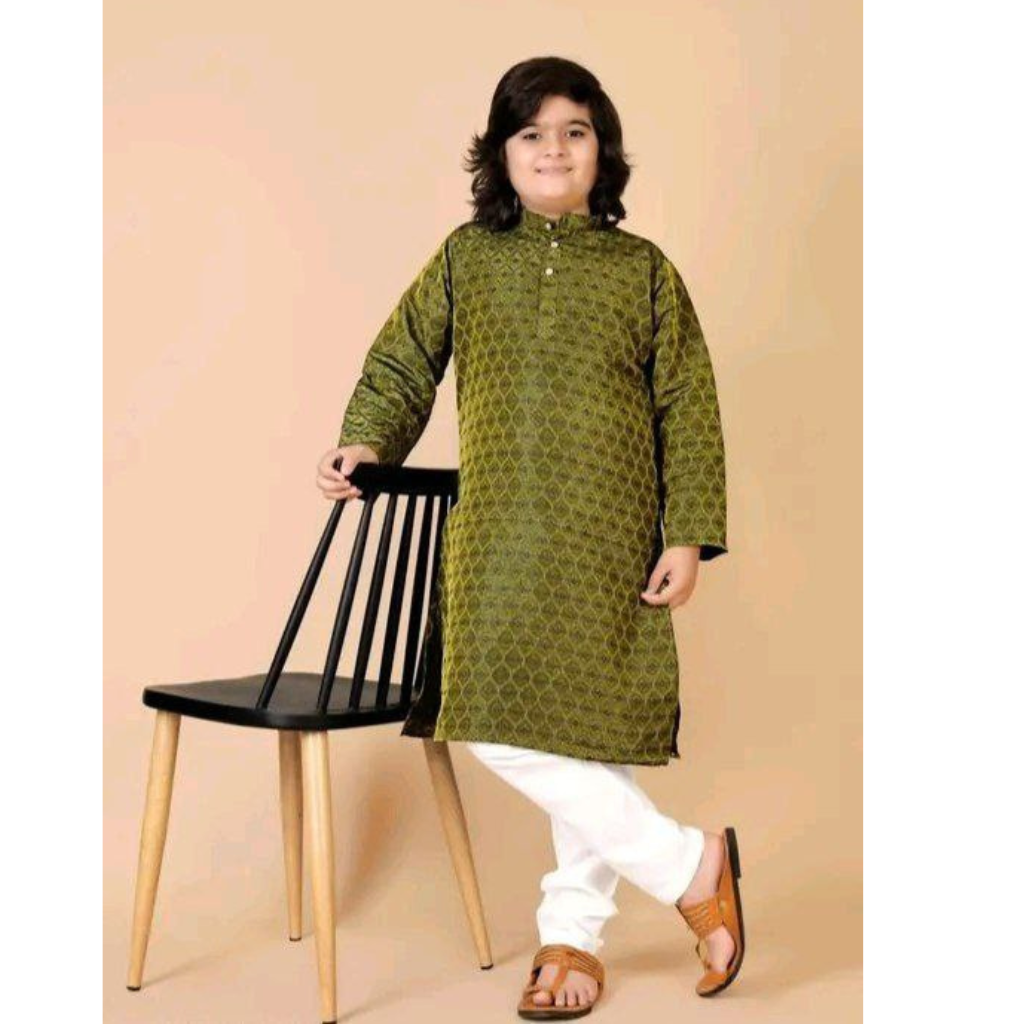 Kids Boys Traditional Indian Kurta Pajama mahezon