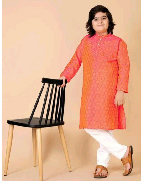 Kids Boys Traditional Indian Kurta Pajama mahezon