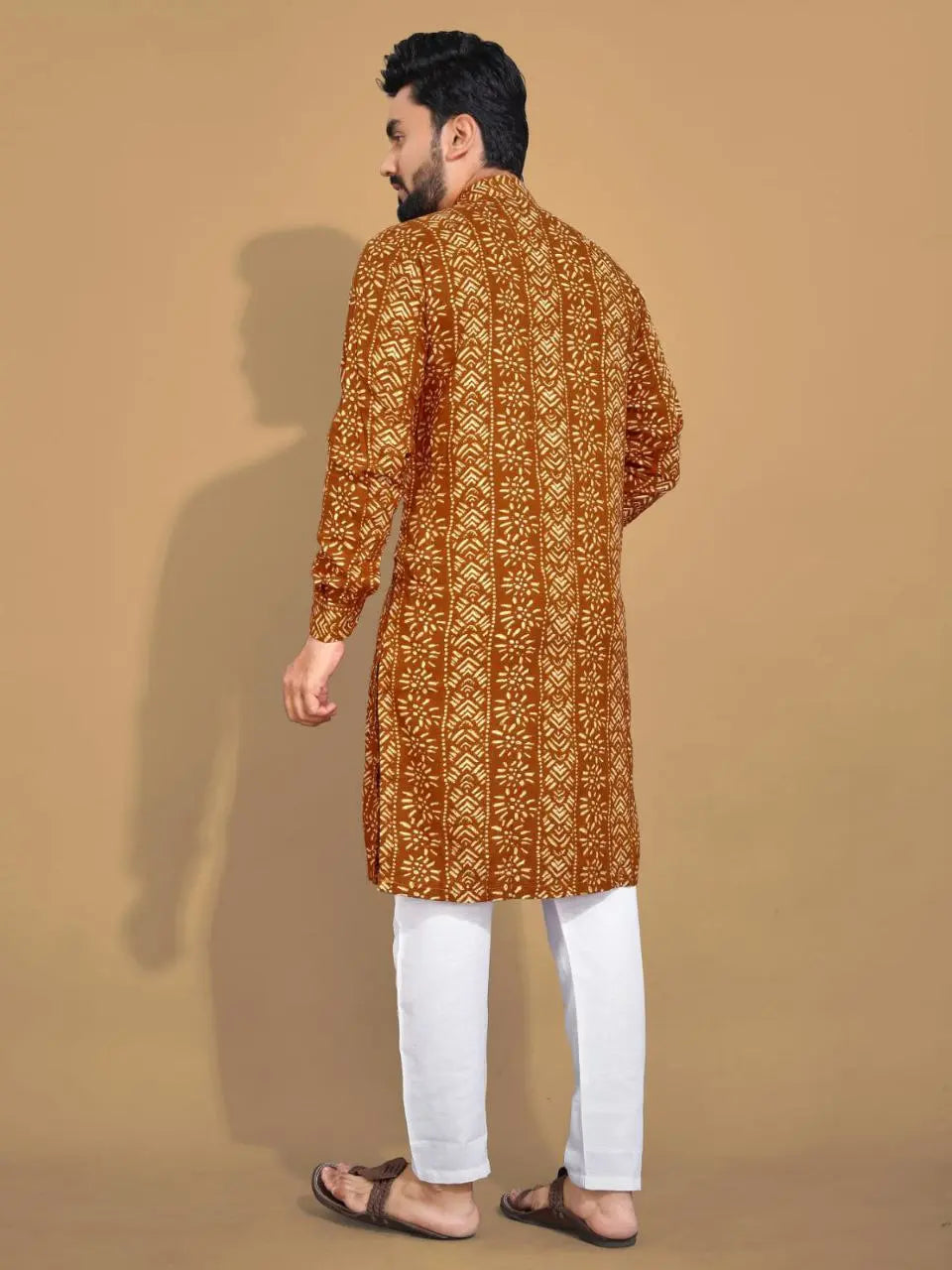 Men's Ethnic Cotton Kurta Pajama Set mahezon