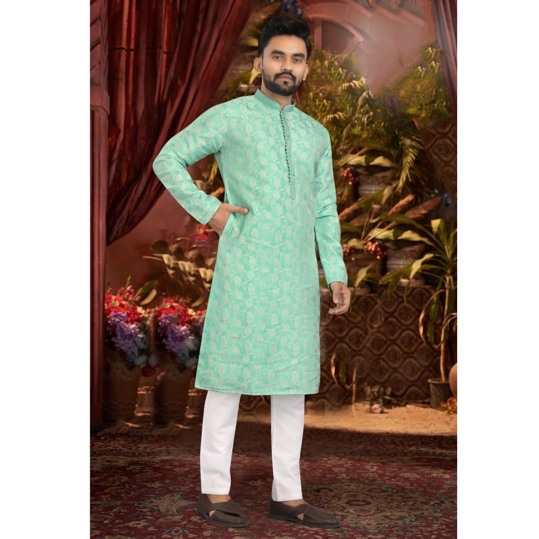 Men's Diwali Special Traditional Indian Kurta Pajama Set mahezon