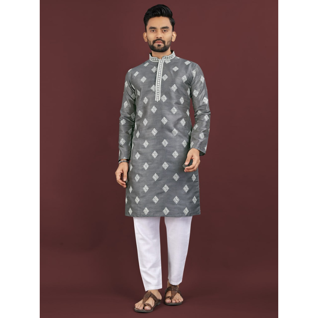 Men’s Sequence Embroidery Kurta Pajama mahezon