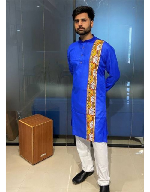 Load image into Gallery viewer, Navratri Traditional Indian Stylish Men Kurta Dupatta mahezon
