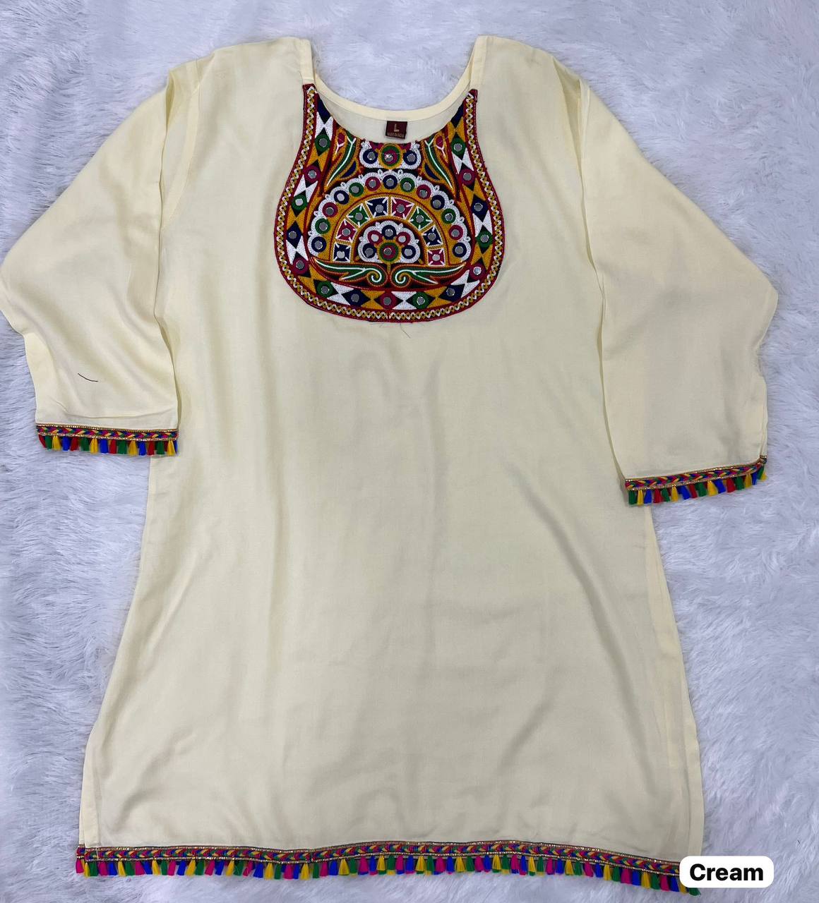 Navratri Festive Garba Women’s Short Top mahezon