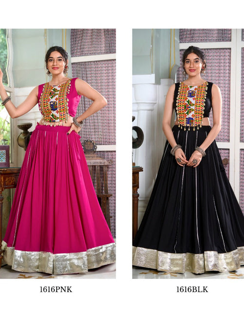 Load image into Gallery viewer, Navratri Gamthi Embroidery Women Lehenga Choli mahezon
