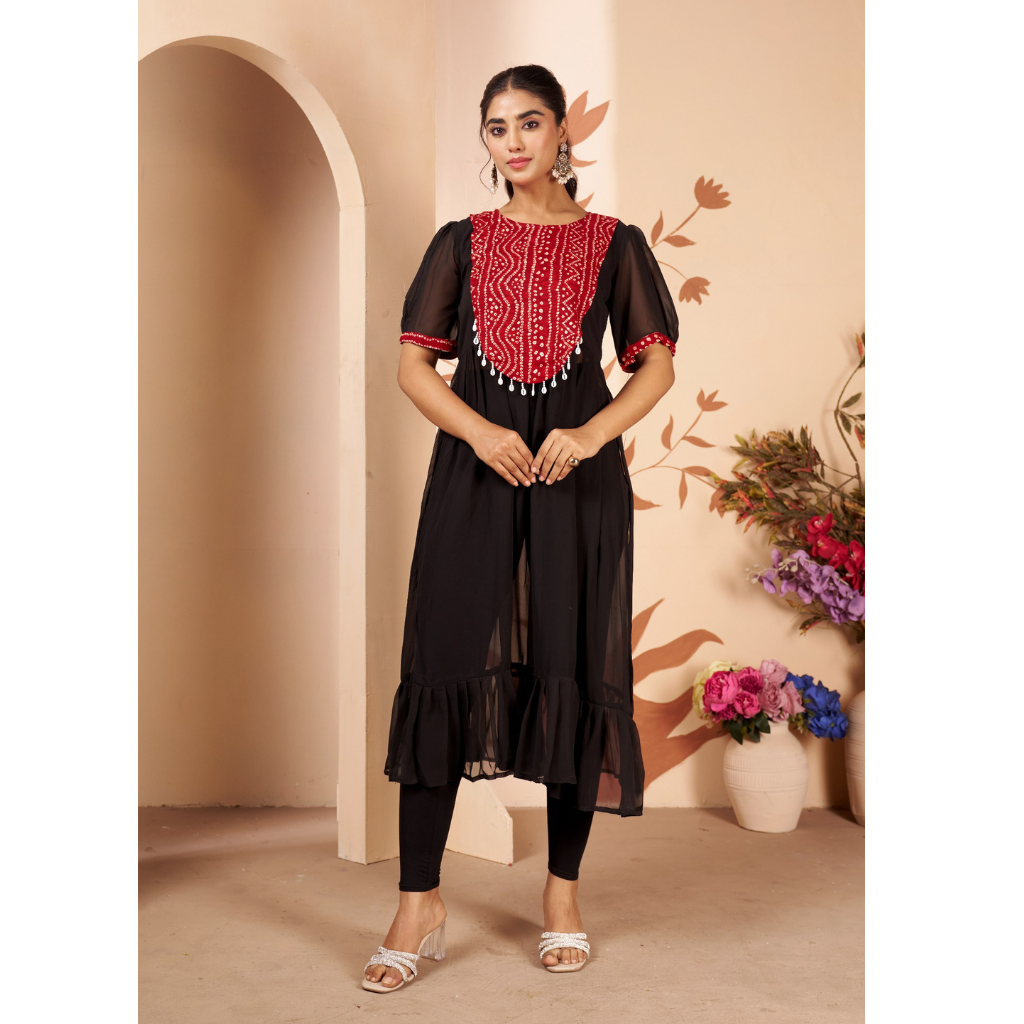 Navratri Garba Women Kurti mahezon
