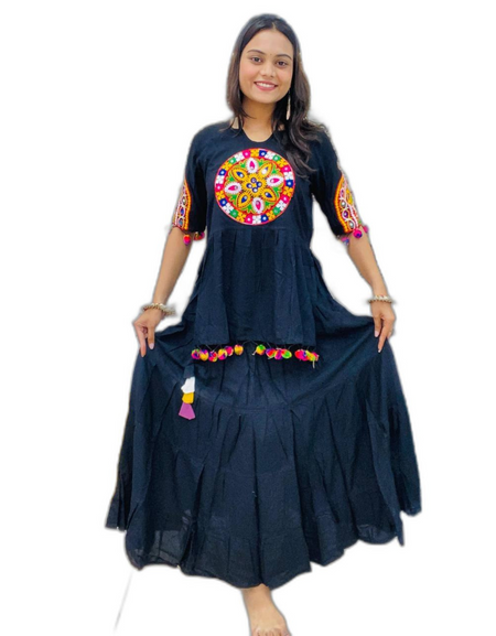Navratri Garba Women Top and Skirt Dress mahezon