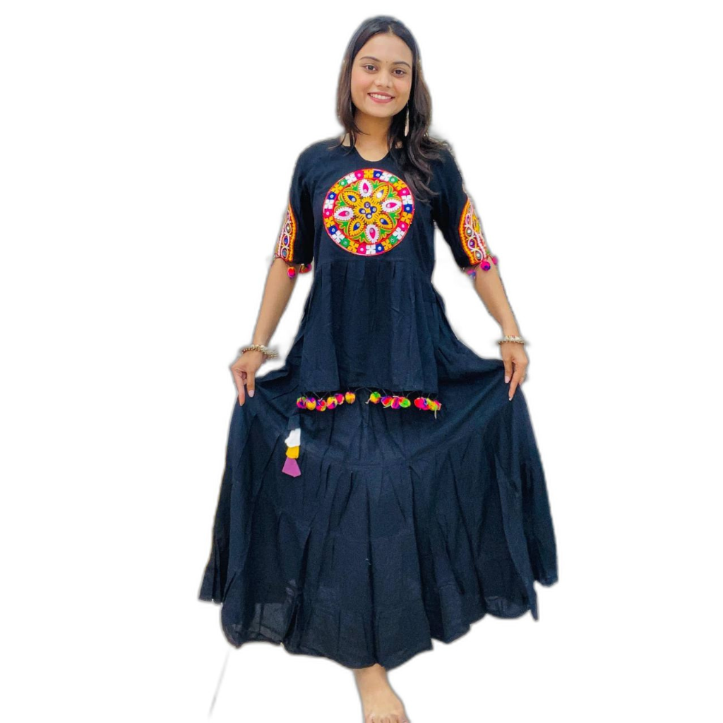Navratri Garba Women Top and Skirt Dress mahezon