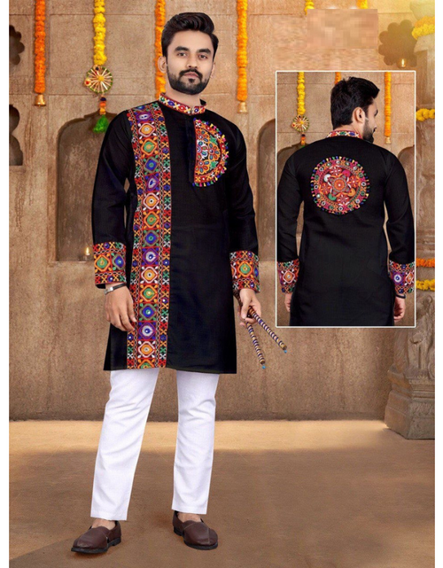 Load image into Gallery viewer, Navratri Garba Dandiya Men Kurta Pajama mahezon
