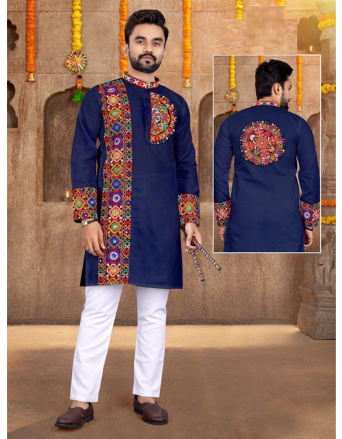 Load image into Gallery viewer, Navratri Garba Dandiya Men Kurta Pajama mahezon
