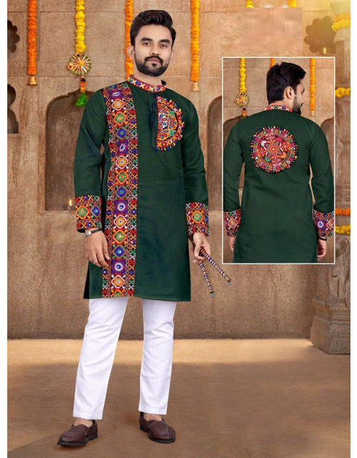 Load image into Gallery viewer, Navratri Garba Dandiya Men Kurta Pajama mahezon
