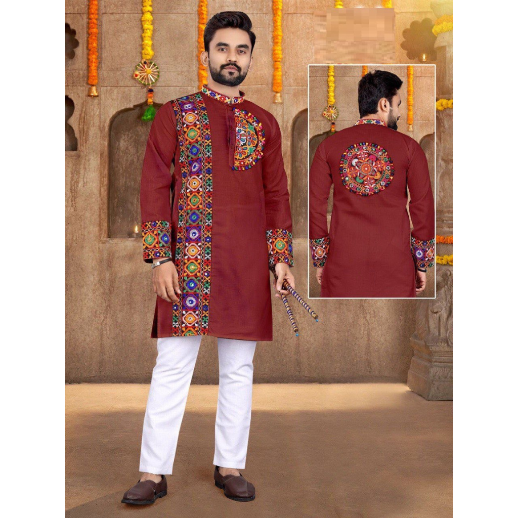 Navratri Garba Dandiya Men Kurta Pajama mahezon