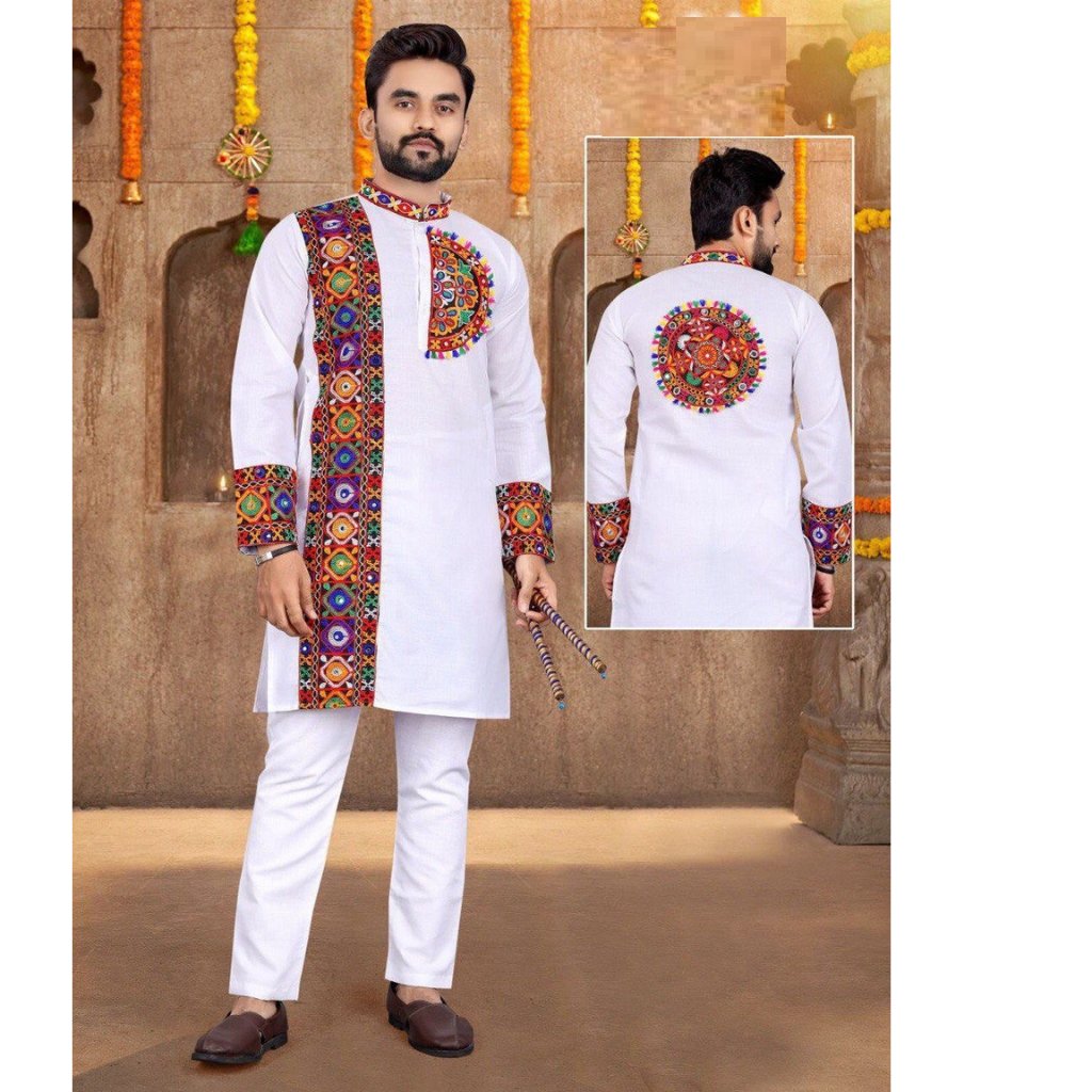 Navratri Garba Dandiya Men Kurta Pajama mahezon