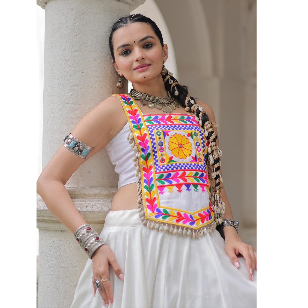 Navratri Garba Embroidery Ladies Blouse mahezon