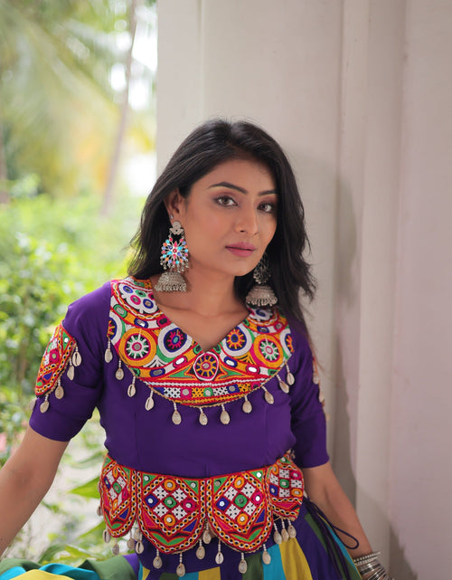 Load image into Gallery viewer, Navratri Garba Embroidery Women Lehenga Choli mahezon
