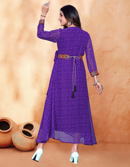 Load image into Gallery viewer, Navratri Garba Embroidery Women Long Dress mahezon
