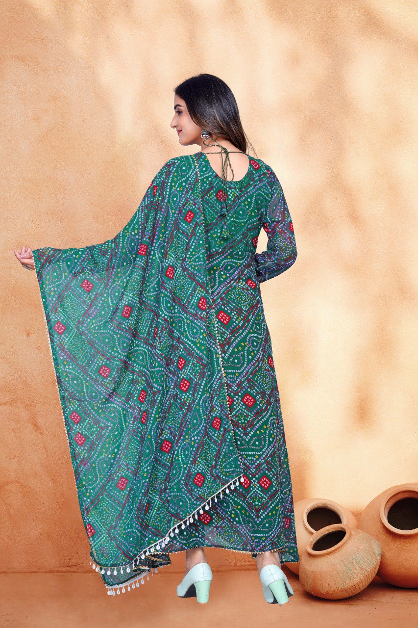 Navratri Garba Women Kurta Dupatta mahezon