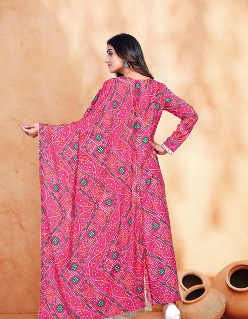 Load image into Gallery viewer, Navratri Garba Women Kurta Dupatta mahezon
