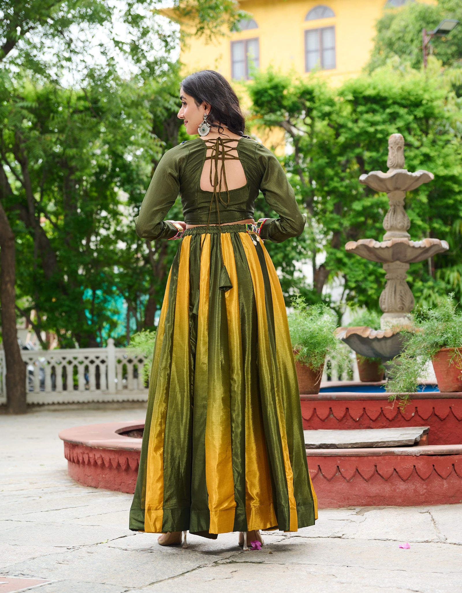 Navratri Garba Stylish Lehenga Choli mahezon