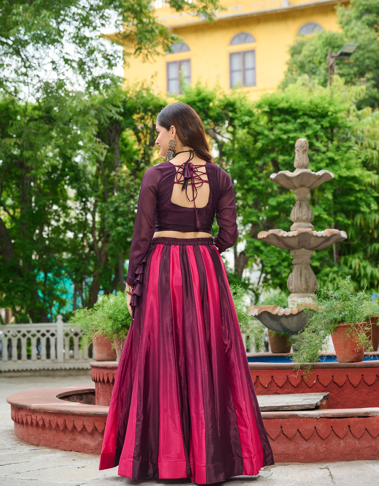Navratri Garba Stylish Lehenga Choli mahezon